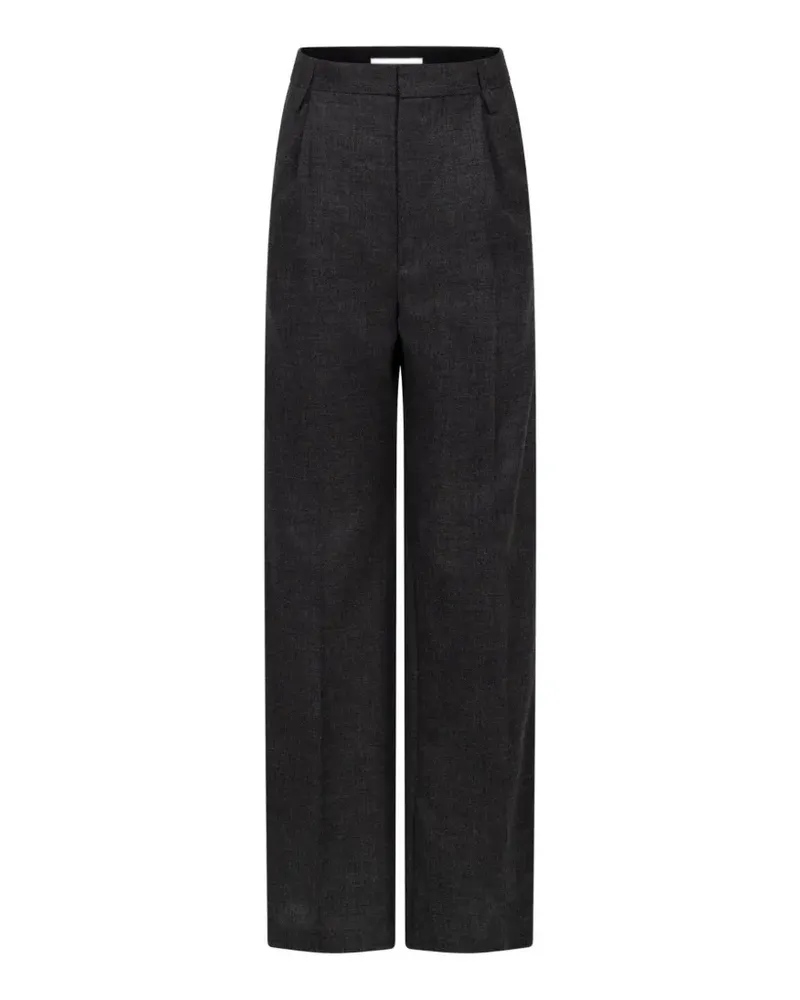 Victoria Beckham Ethel Hose mit weitem Bein - Grau Grau