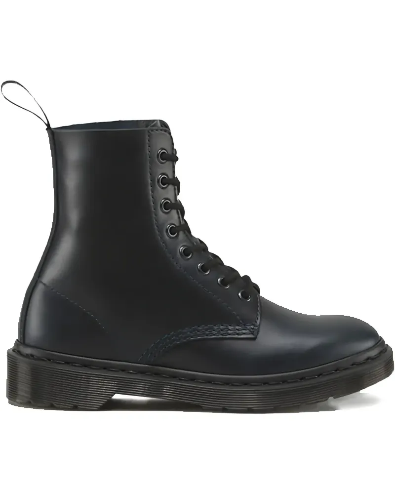 Dr.Martens Schnürstiefel aus Leder - Schwarz Schwarz