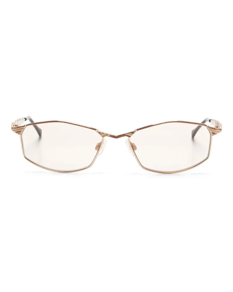 CAZAL Sonnenbrille mit eckigem Gestell - Gold Gold
