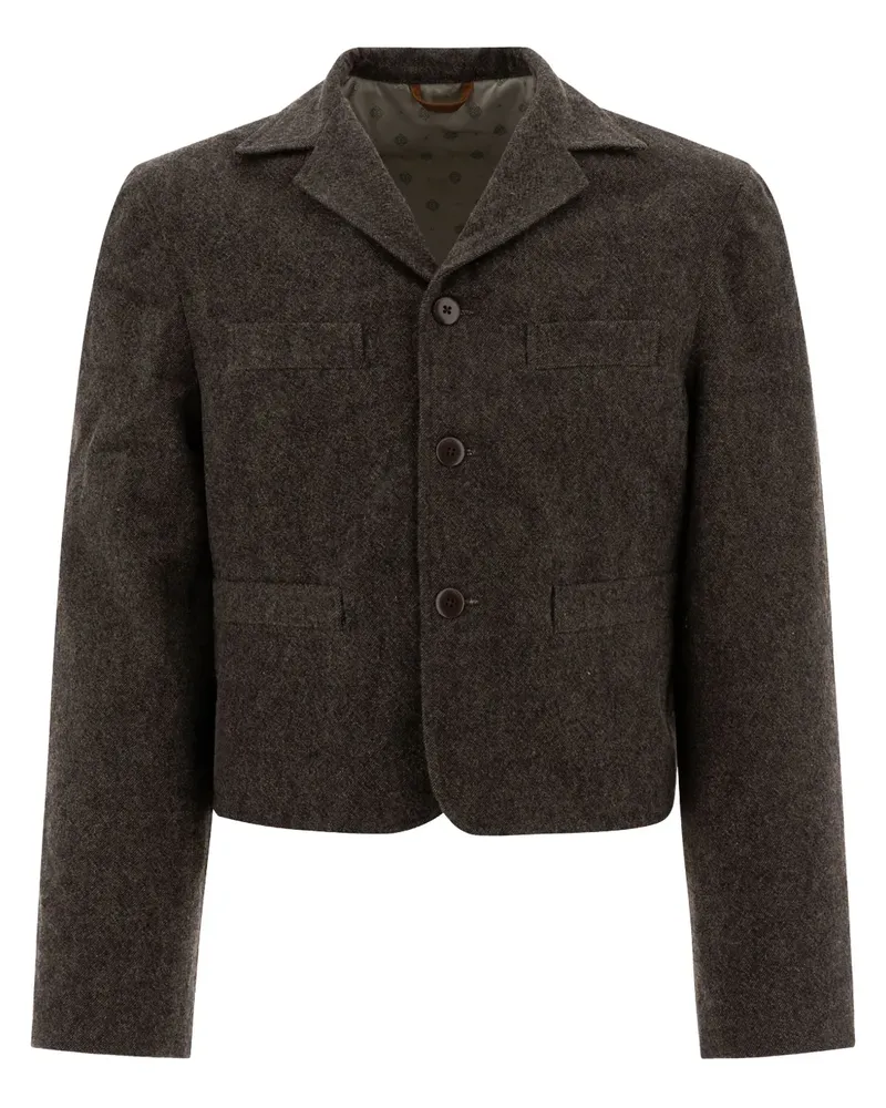 KAPITAL Twill-Sakko - Schwarz Schwarz