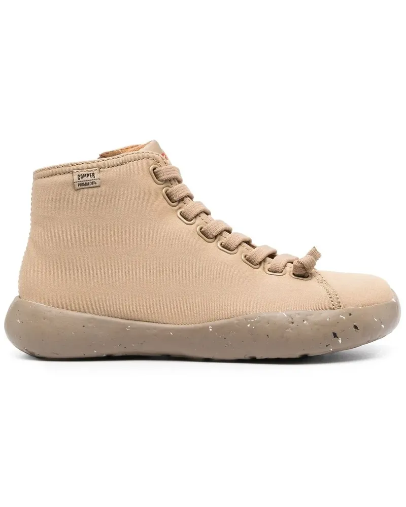 Camper High-Top-Sneakers mit Reißverschluss - Nude Nude