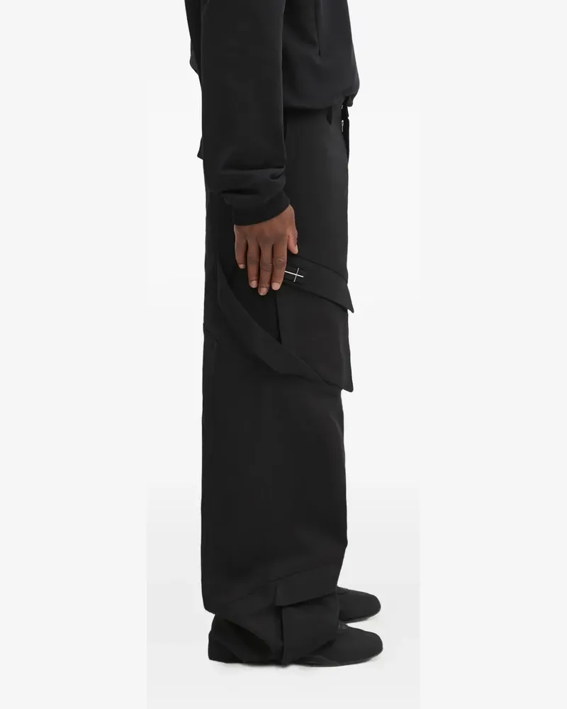 Heliot Emil Hose mit Klappentasche - Schwarz Schwarz