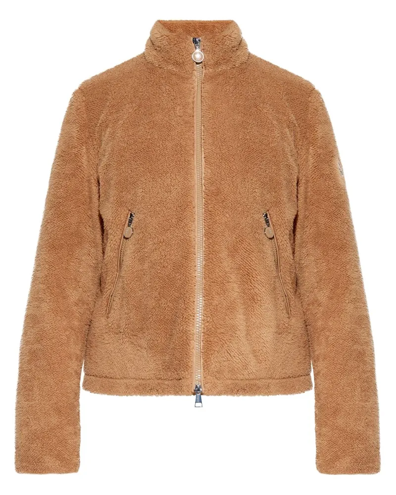 Moncler Teddy Bomberjacke - Braun Braun