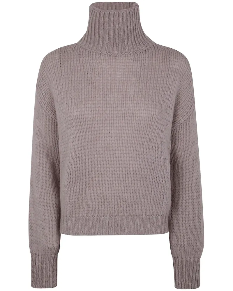 Nuur Pullover aus Alpakawolle - Violett Violett
