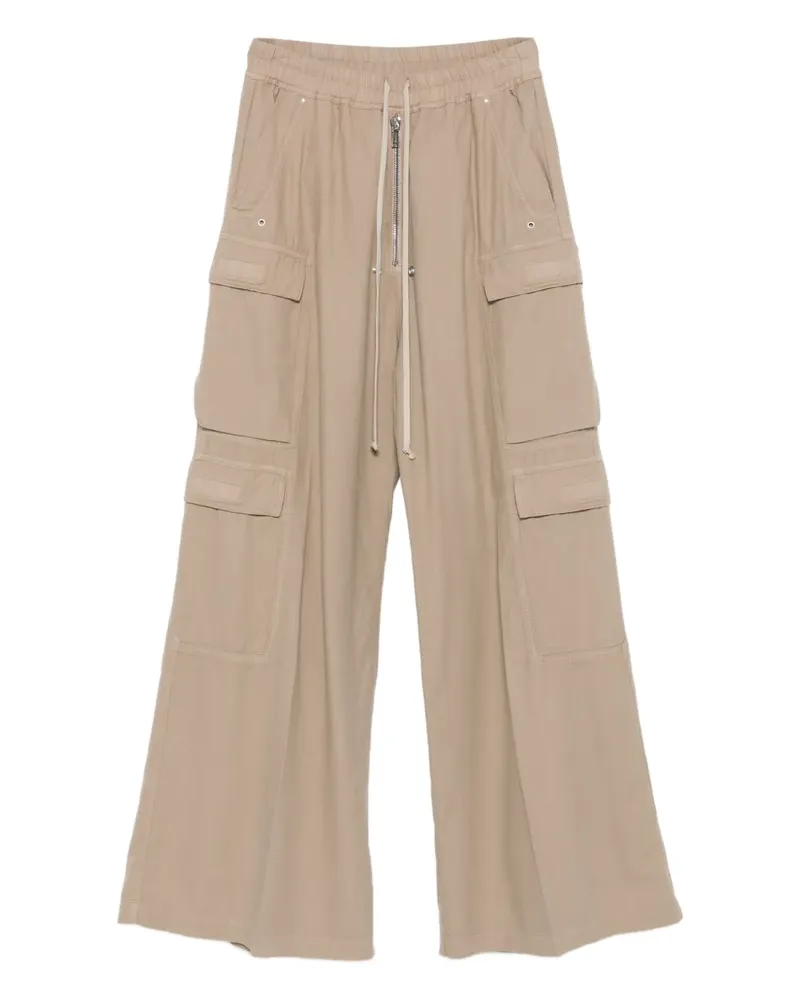 DRKSHDW by Rick Owens Double Cargo Jumbo Belas Hose - Nude Nude
