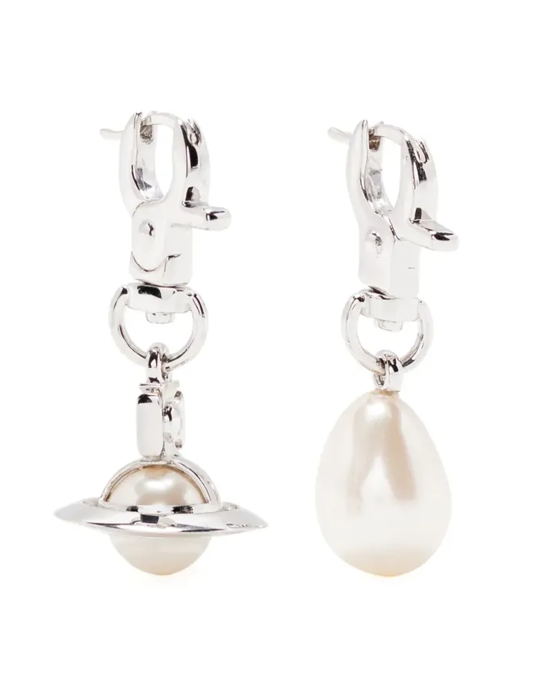 Vivienne Westwood Claude Hängeohrringe - Silber Silber
