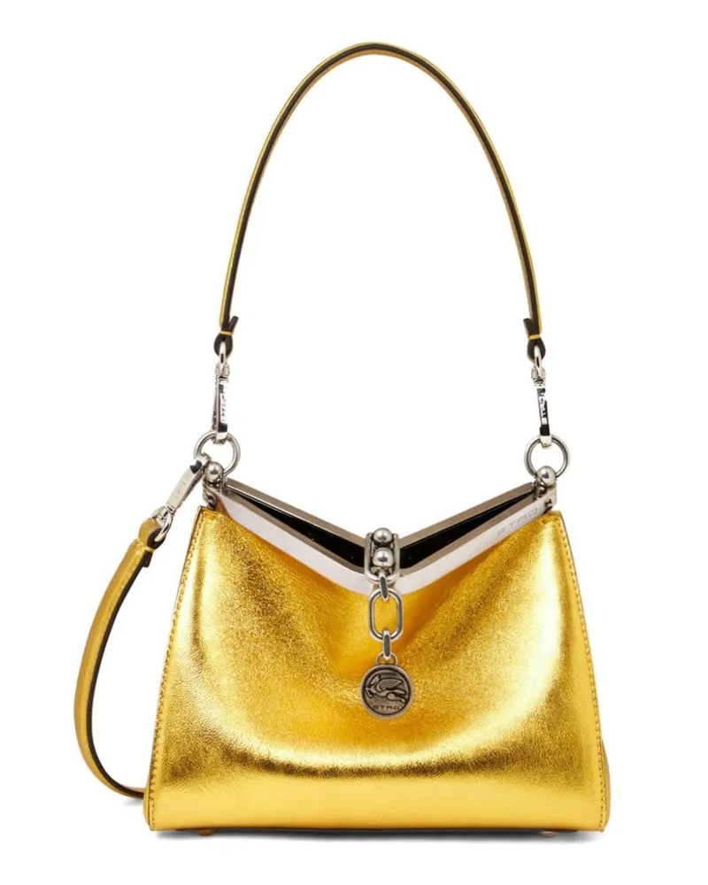 Etro Kleine Vela Schultertasche - Gold Gold