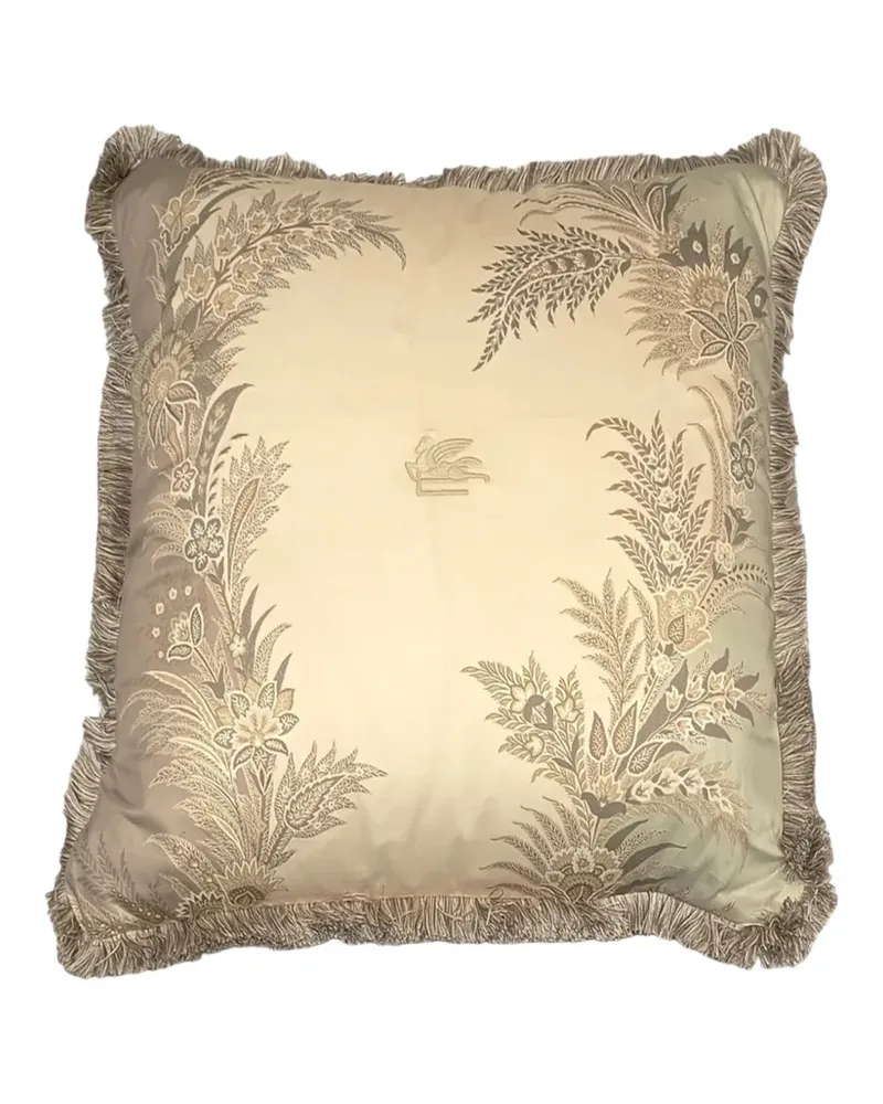 Etro Kissen mit Stickerei (45cm x 45cm) - Nude Nude