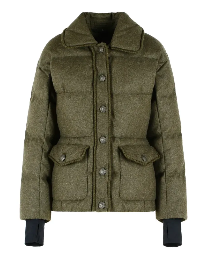 Moncler Jacke mit Rüschenborte - Grün Grün