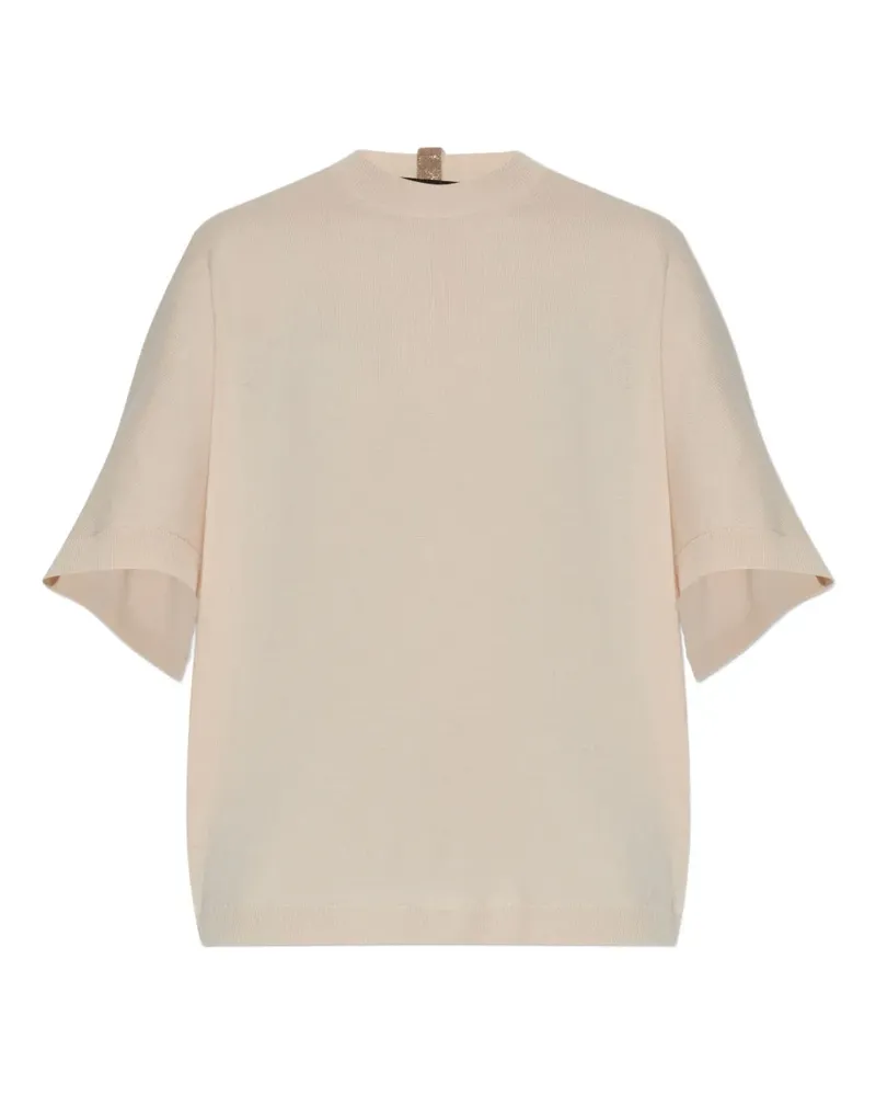 Fabiana Filippi Klassisches T-Shirt - Nude Nude