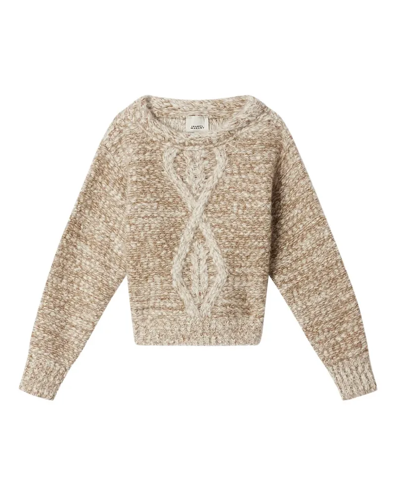 Isabel Marant Dorota Pullover mit Zopfmuster - Nude Nude