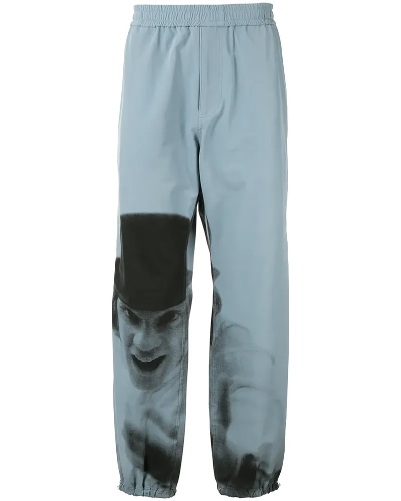 Undercover Jogginghose mit "A Clockwork Orange"-Print - Blau Blau