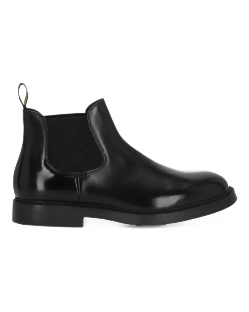 Doucal´s elasticated-side ankle boots - Schwarz Schwarz