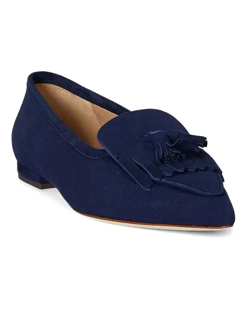 Ralph Lauren Spitze Pumps mit Quasten - Blau Blau