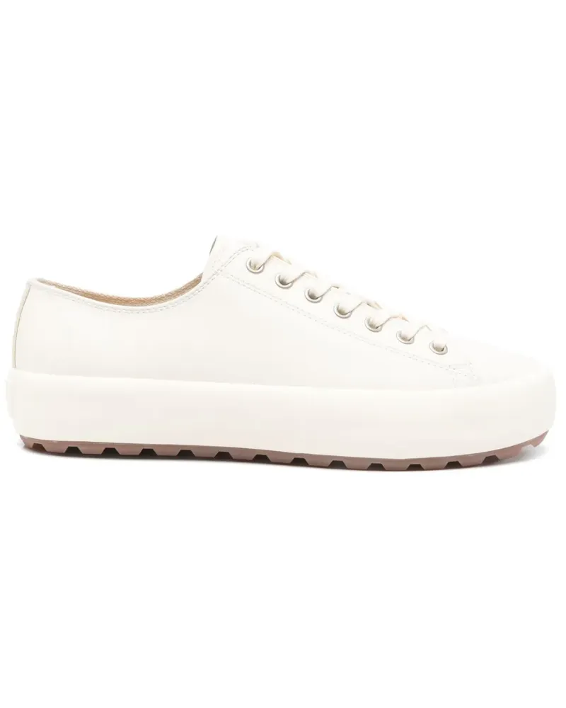 Sandro Sneakers aus Leder - Nude Nude