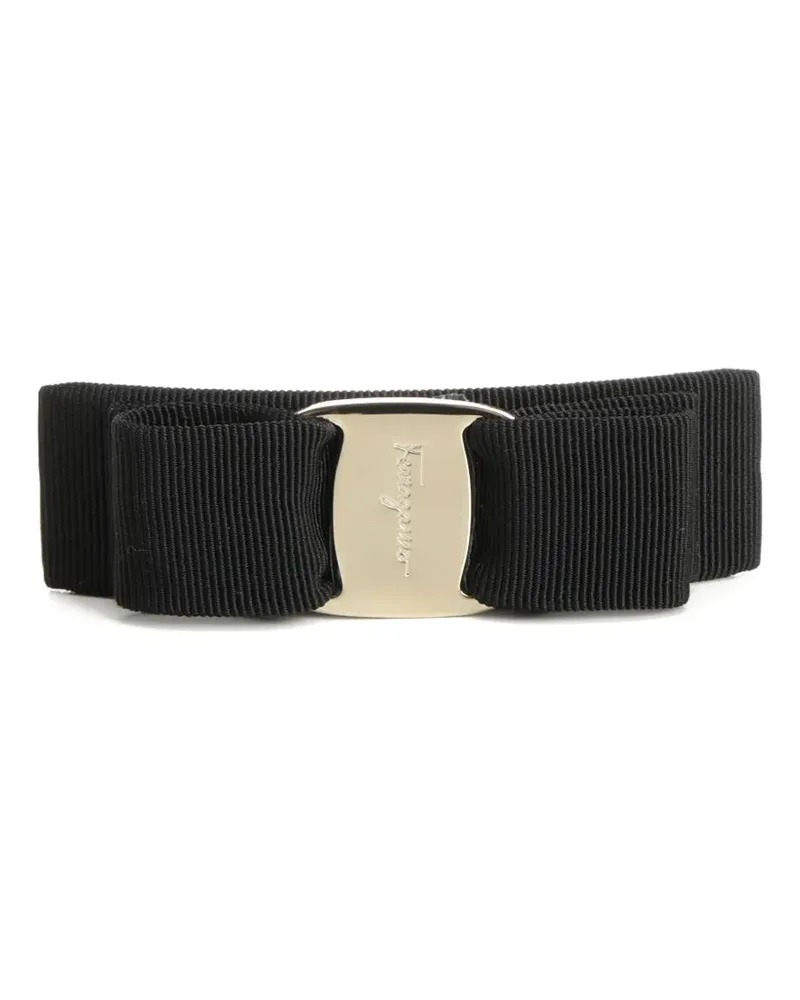 Ferragamo Vara bow hair clip - Schwarz Schwarz