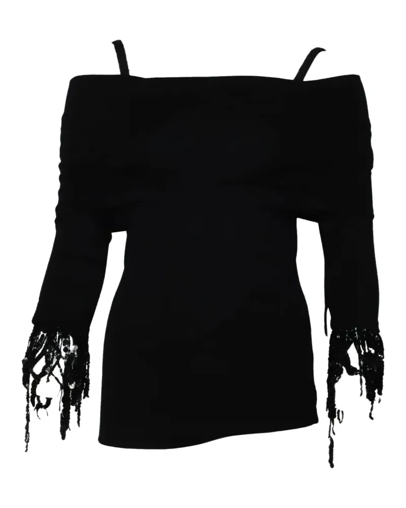 Isa Arfen off-shoulder top - Schwarz Schwarz