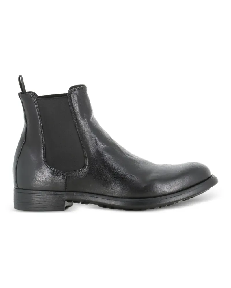 Officine Creative Italia Chronicle Stiefel mit Stretchbund - Schwarz Schwarz