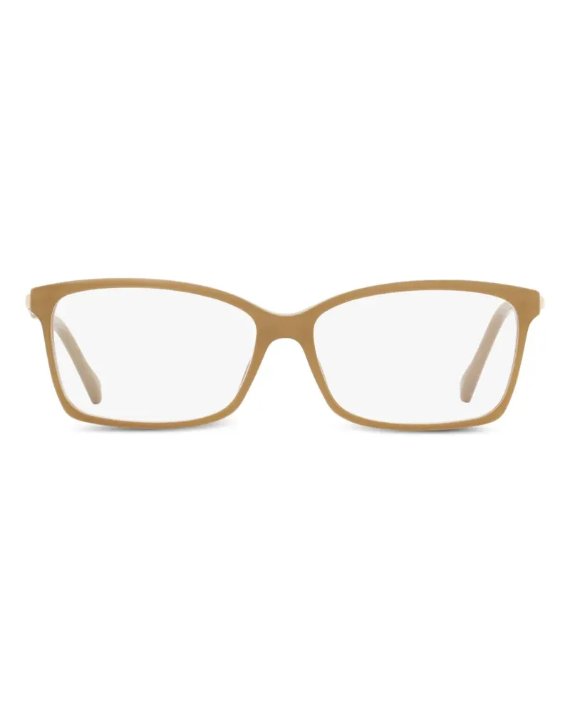 Jimmy Choo Brille mit eckigem Gestell - Nude Nude