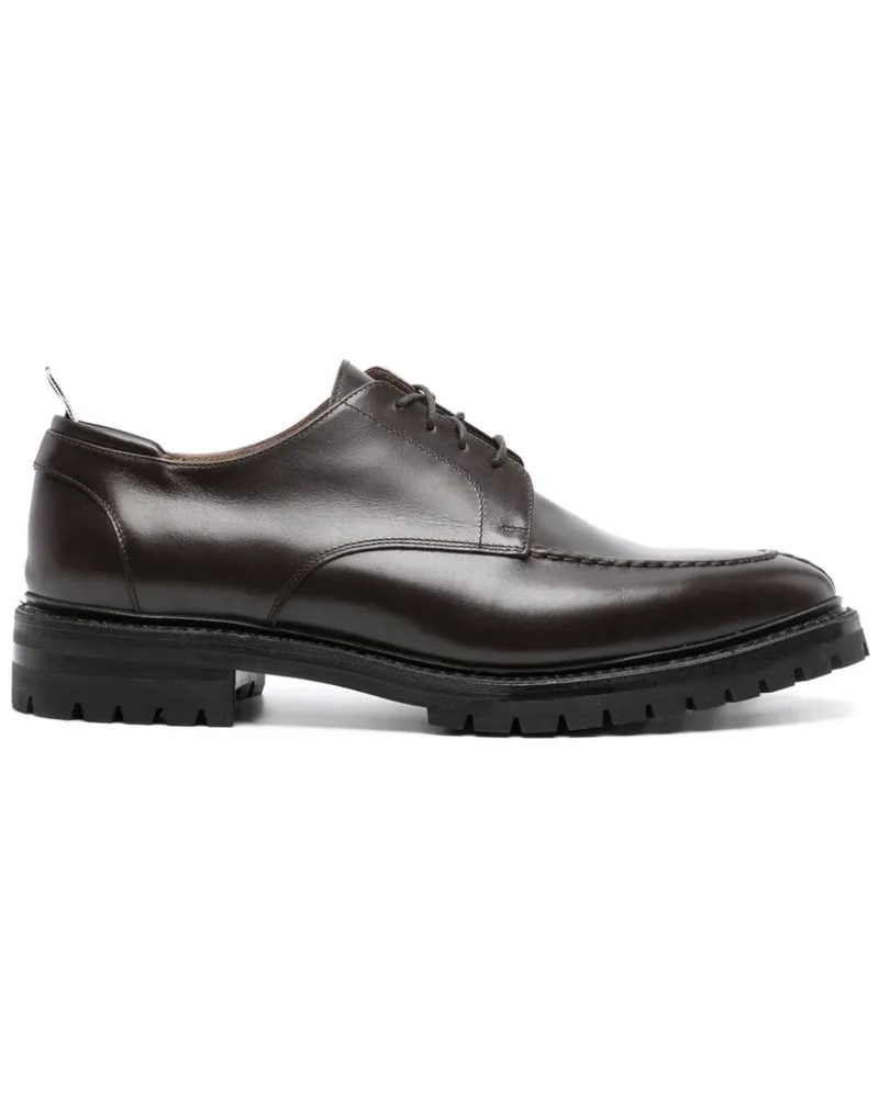 Thom Browne Derby-Schuhe aus Leder Braun