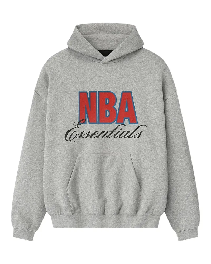 Fear of God Hoodie mit Logo-Print - Grau Grau