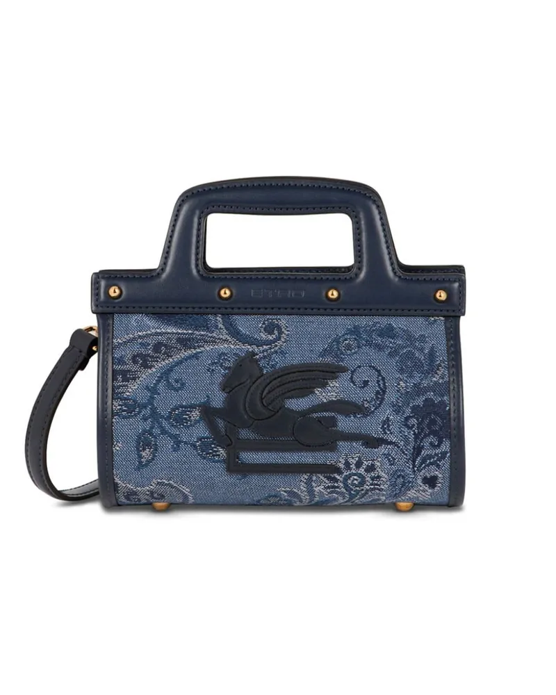 Etro Kleine Love Trotter Handtasche Blau