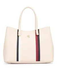 Tommy Hilfiger TH Monogram Tote Bag Nude