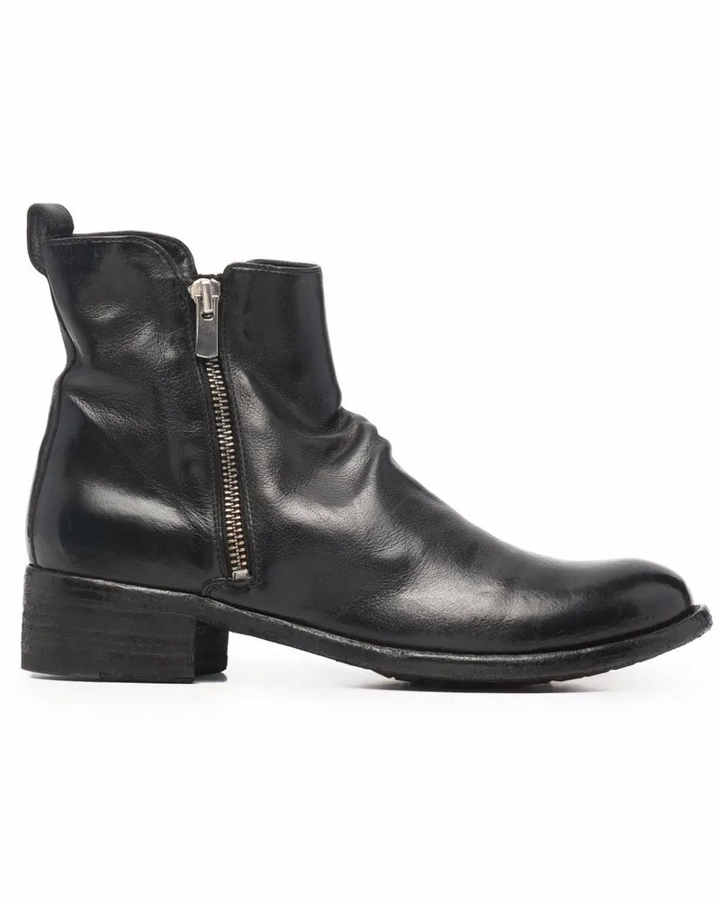 Officine Creative Italia Klassische Stiefel - Schwarz Schwarz