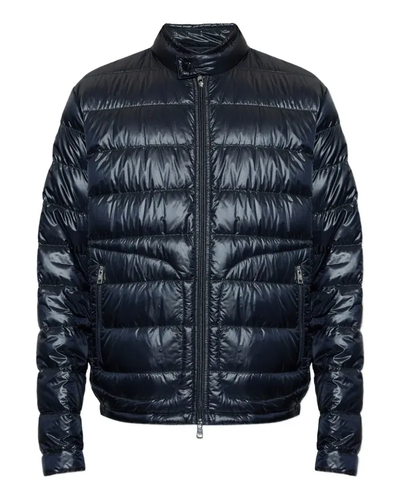 Moncler padded zip jacket - Blau Blau