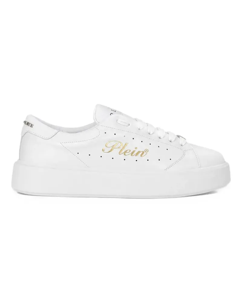 Philipp Plein Signature Sneakers - Weiß Weiß