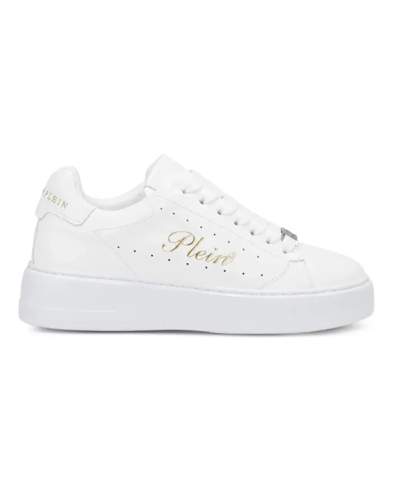 Philipp Plein Signature Sneakers - Weiß Weiß