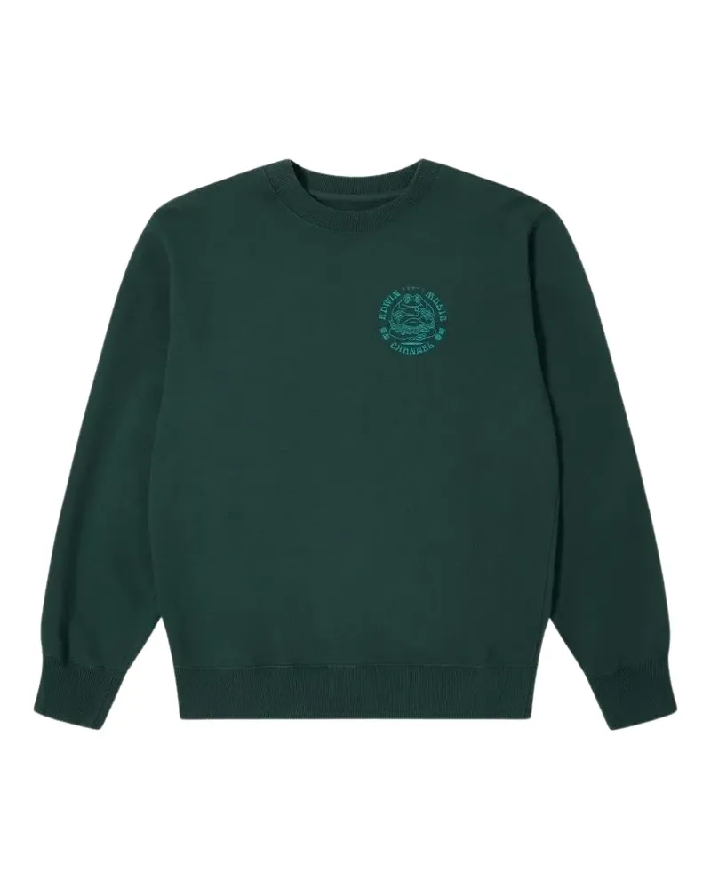 Edwin Jeans Music Channel Sweatshirt - Grün Grün