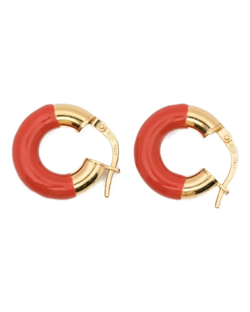 Fersera two-tone hoop earrings - Gold Gold