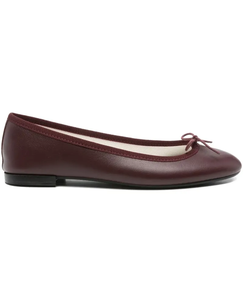 Repetto Cendrillon Ballerinas mit Schleife - Rot Rot
