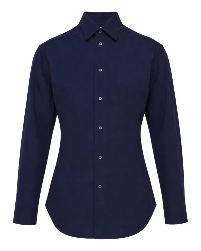 Jil Sander Langärmeliges Hemd - Blau Blau