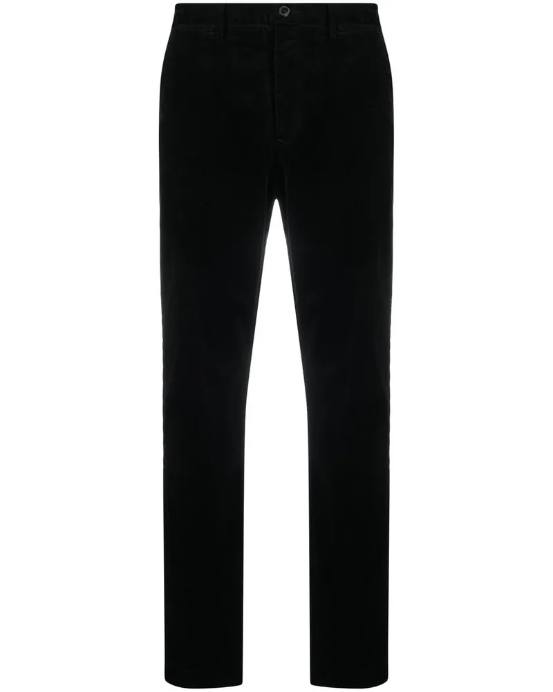 Ralph Lauren Straight-Leg-Hose aus Cord - Schwarz Schwarz