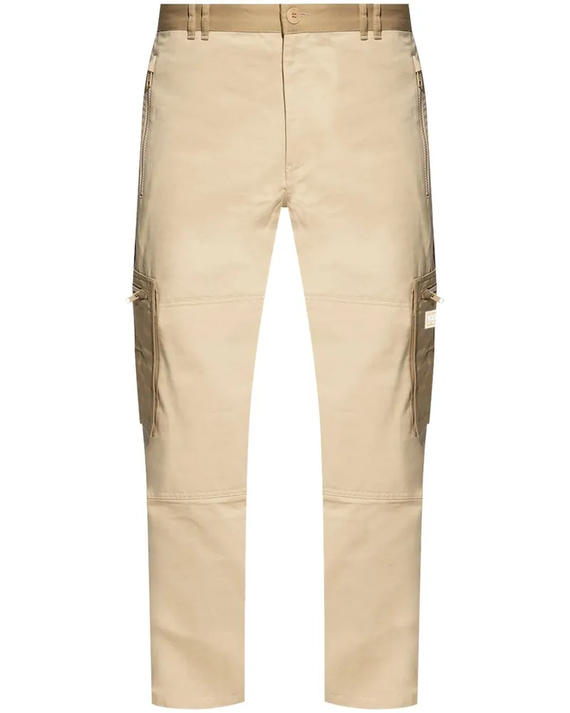 Kenzo Schmale Cargohose Nude