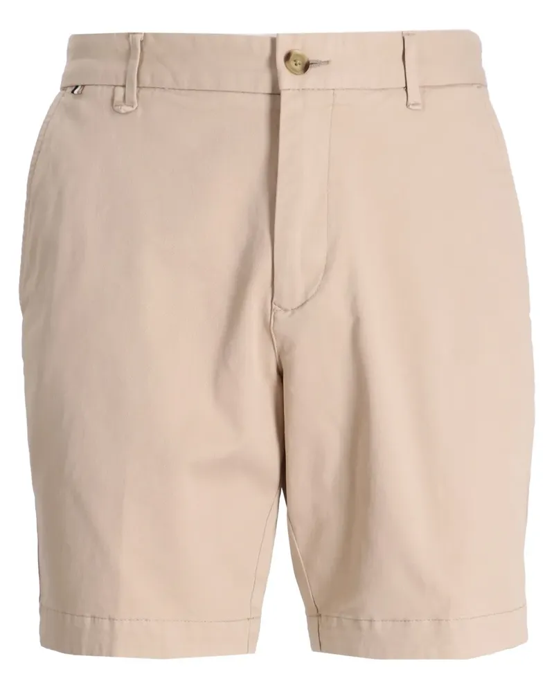 HUGO BOSS Shorts aus Gabardine - Braun Braun