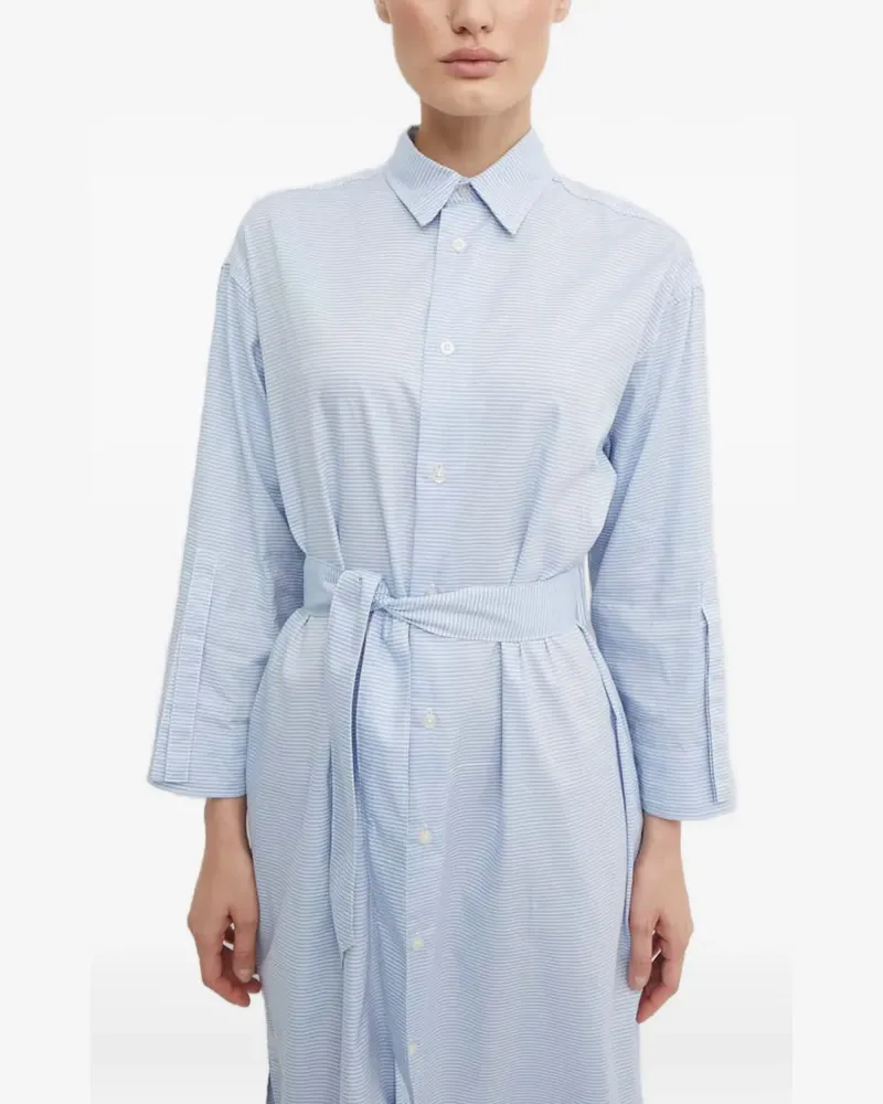 G-STAR RAW Gestreiftes Kleid - Blau Blau