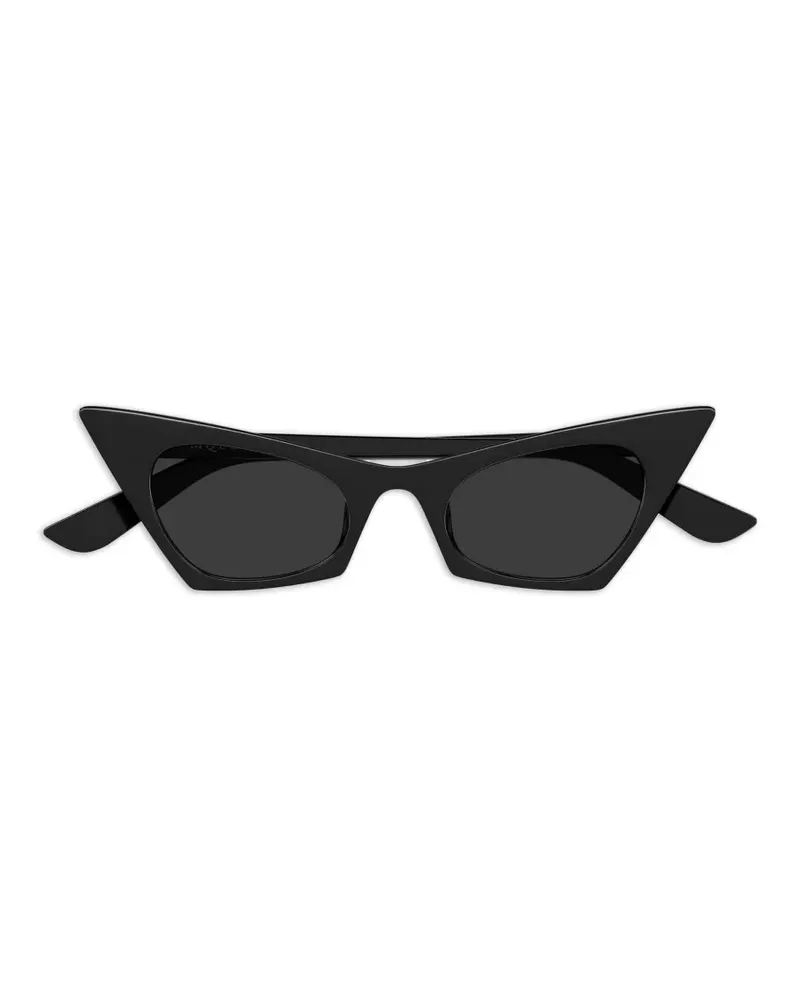 Alexander McQueen cat-eye sunglasses - Schwarz Schwarz
