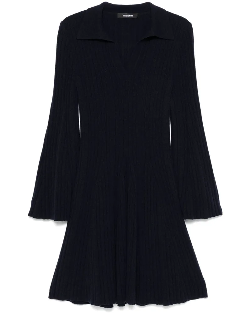Antonino Valenti Hester Midikleid - Blau Blau