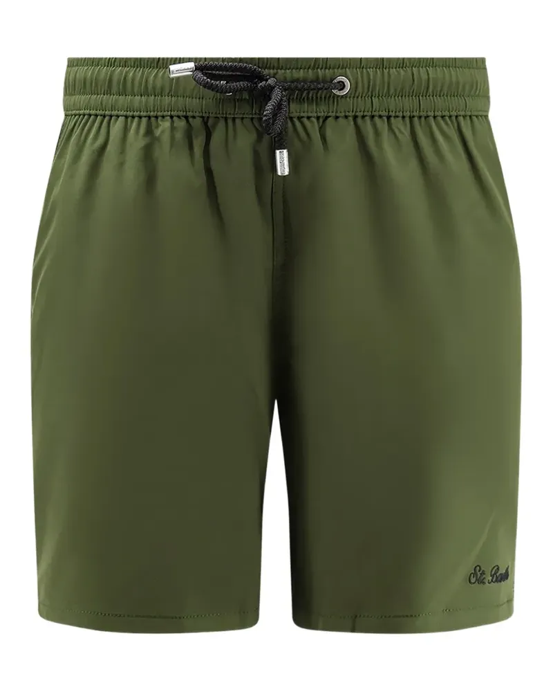 MC2 Saint Barth Comfort Badeshorts mit Kordelzug - Grün Grün
