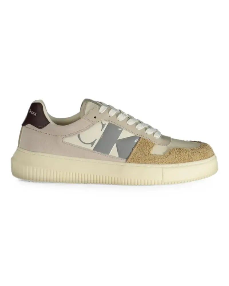 Calvin Klein Kaylee Sneakers mit Logo-Print - Nude Nude