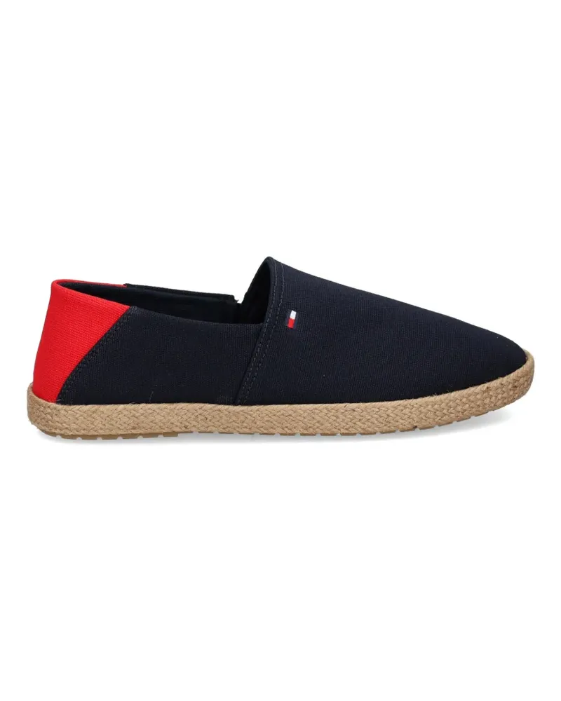 Tommy Hilfiger Espadrilles mit Logo-Stickerei - Blau Blau