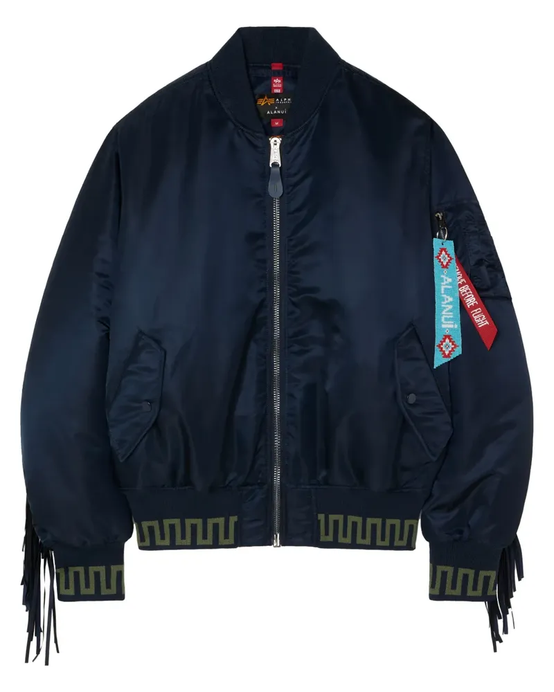 Alanui x Alpha Industries Bomberjacke - Blau Blau