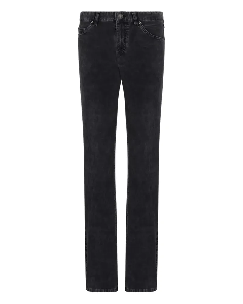 Isabel Marant patch pocket jeans - Schwarz Schwarz