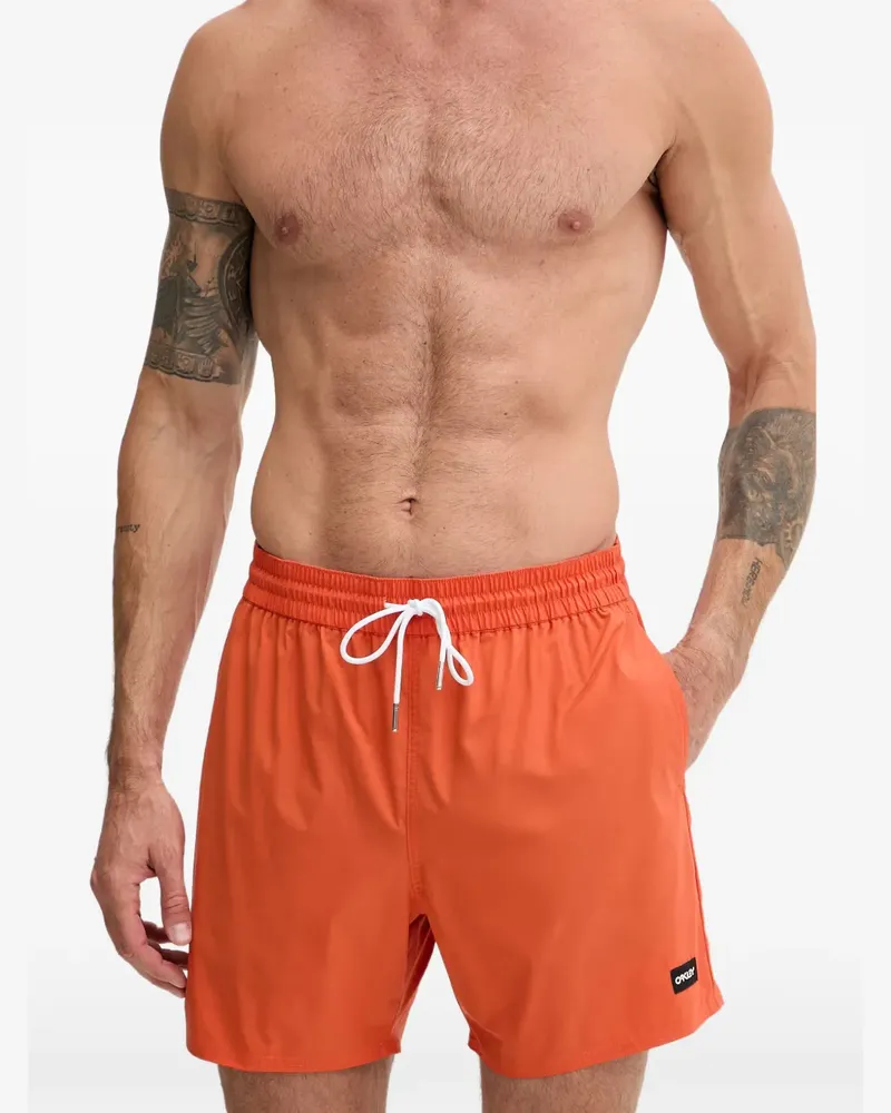 Oakley Badeshorts mit Kordelzug - Orange Orange