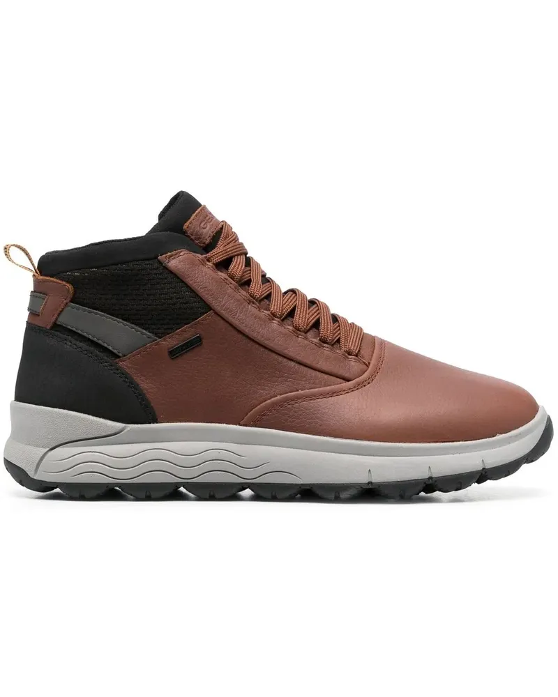 Geox Spherica 4X4 High-Top-Sneakers - Braun Braun