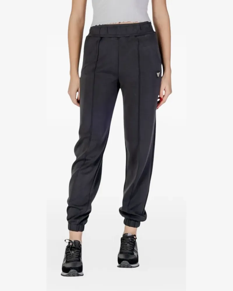 Guess side-stripe track pants - Grau Grau