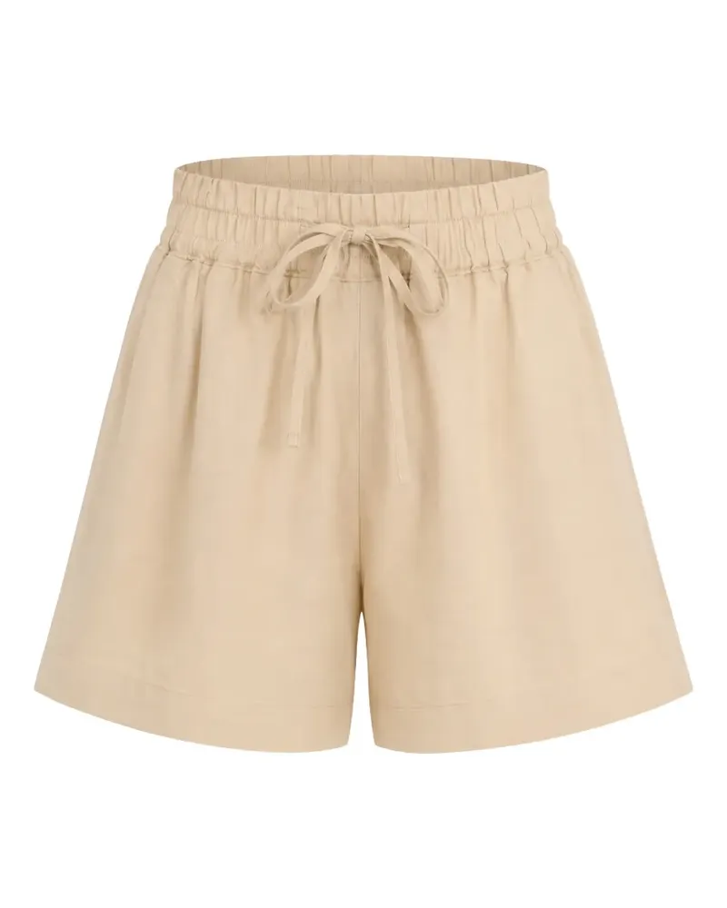 HUGO BOSS Shorts mit Kordelzug - Nude Nude